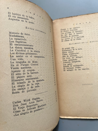 Tierra de sol y de montaña, José Rodríguez Cerna (firmado y dedicado a Miguel Rasch Isla) - Editorial Bauza, ca. 1930