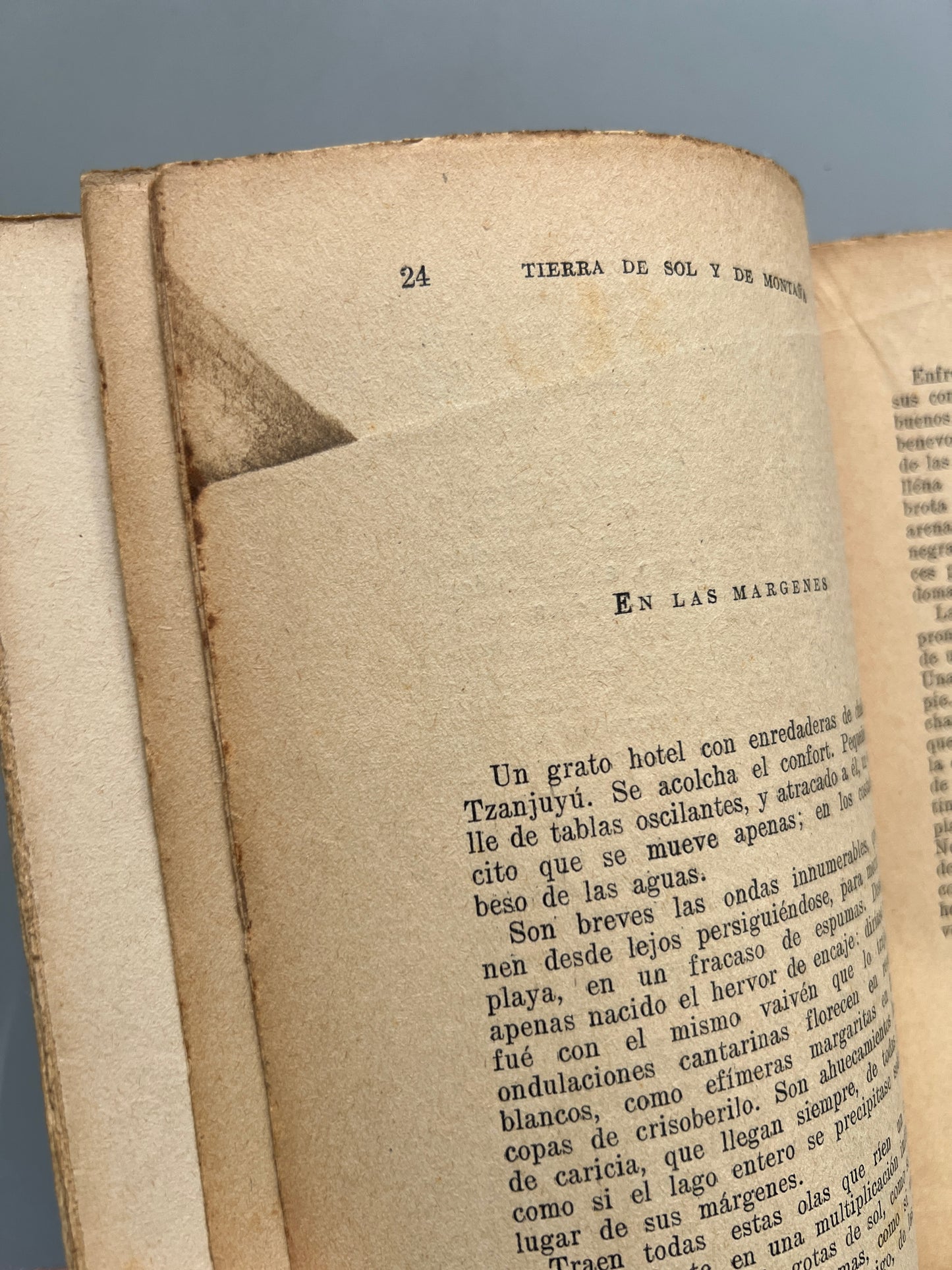 Tierra de sol y de montaña, José Rodríguez Cerna (firmado y dedicado a Miguel Rasch Isla) - Editorial Bauza, ca. 1930