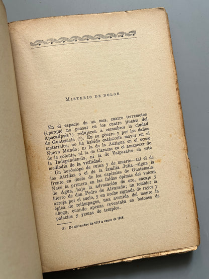 Tierra de sol y de montaña, José Rodríguez Cerna (firmado y dedicado a Miguel Rasch Isla) - Editorial Bauza, ca. 1930