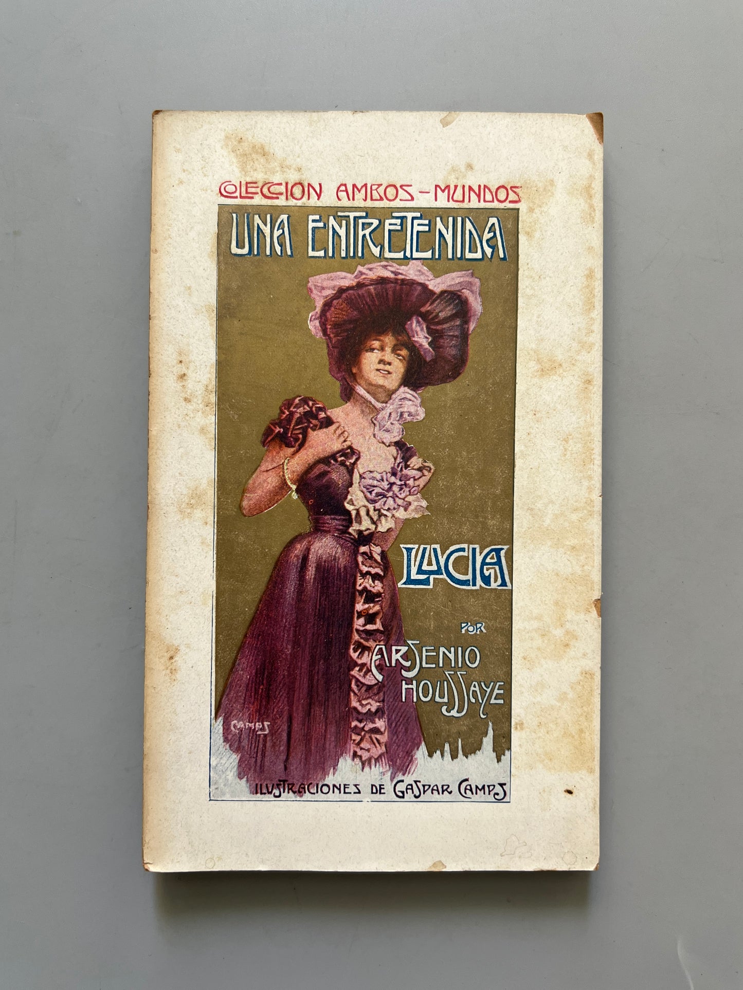 Una entretenida (Lucía), Arsenio Houssaye - Colección Ambos Mundos, ca. 1910