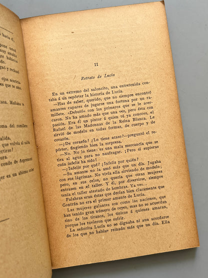 Una entretenida (Lucía), Arsenio Houssaye - Colección Ambos Mundos, ca. 1910