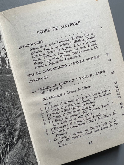 Alt Berguedà i Cardener, Agustí Jolis y Mª Antònia Simó de Jolis - Centre excursionista de Catalunya, 1968