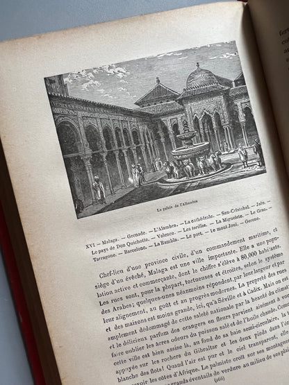 A travers la France, l'Italie, la Suisse et l'Espagne, Alphonse Cordier - Eugène Ardant et Cia, éditeurs, finales s.XIX