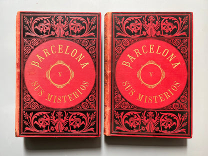 Barcelona y sus misterios, Antonio Altadill - Font y Torrens editores, 1884