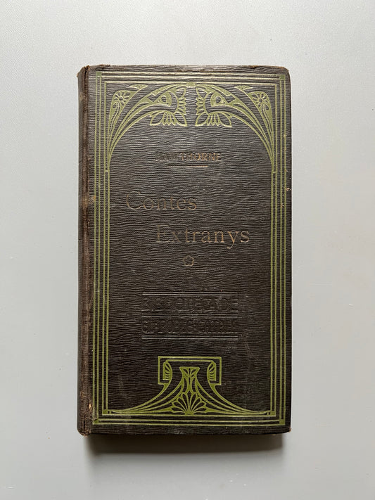 Contes extranys, Nathaniel Hawthorne - Biblioteca d'El poble català, 1908