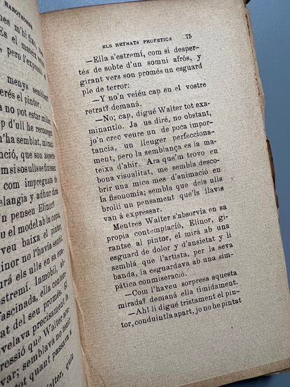 Contes extranys, Nathaniel Hawthorne - Biblioteca d'El poble català, 1908