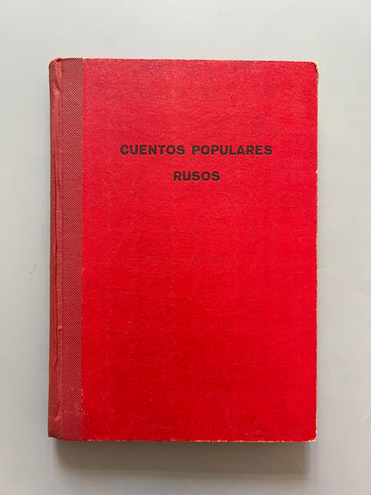 Cuentos populares rusos, Magín Valls - Editorial Baguña Hnos., 1954