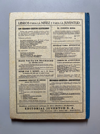 El príncipe blanco, Josep Mª Folch i Torres - Editorial Juventud, 1927