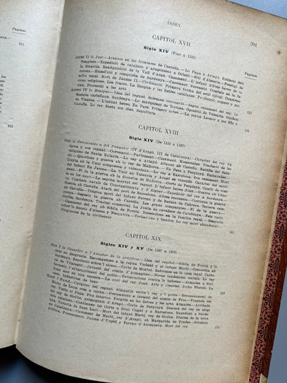 Historia de Catalunya, Antoni Aulestia y Pijoan - Centre editorial artístic de Miquel Seguí, ca. 1900