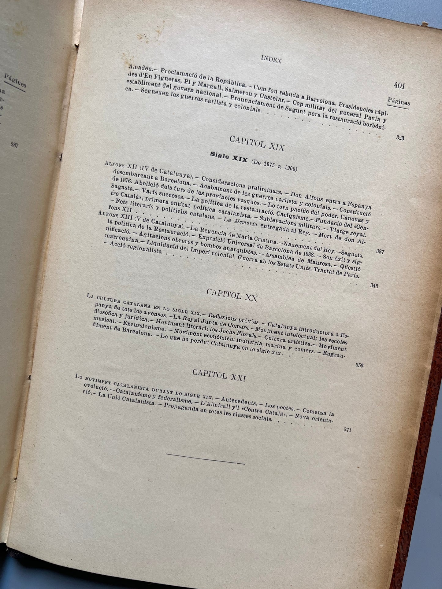 Historia de Catalunya, Antoni Aulestia y Pijoan - Centre editorial artístic de Miquel Seguí, ca. 1900