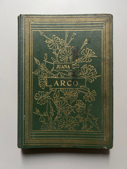 Juana de Arco, reseña histórica de Pedro Umbert - Imprenta de Henrich y Cª, ca. 1909