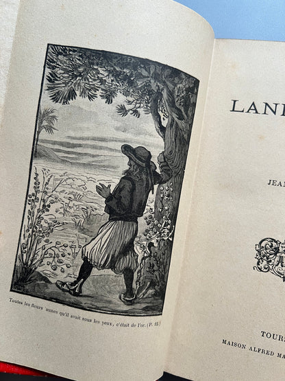 La lande d'Or, Jean d'Avril + 12 obras - Maison Alfred mame et fils, finales s. XIX