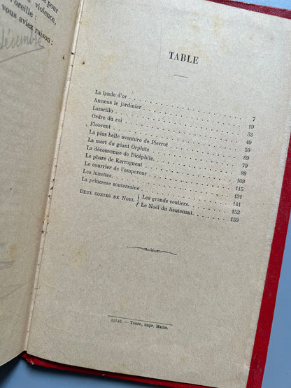 La lande d'Or, Jean d'Avril + 12 obras - Maison Alfred mame et fils, finales s. XIX