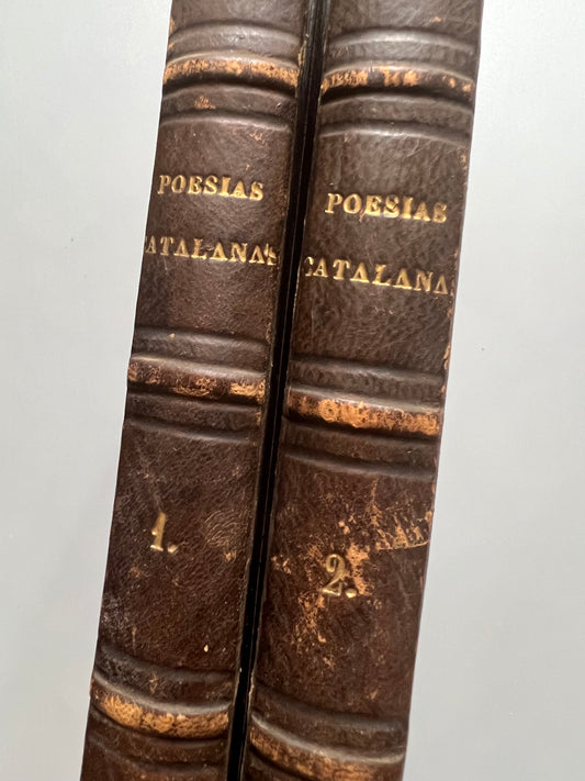 Poesías catalanas completas, Víctor Balaguer - establecimiento tipográfico de D. Antonio de Torres, 1868