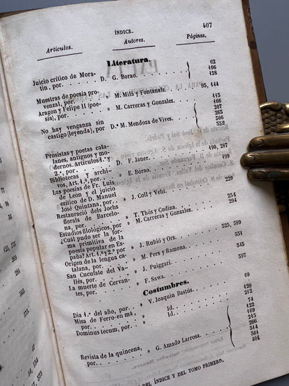 Revista de Cataluña, periodico quincenal - 1862