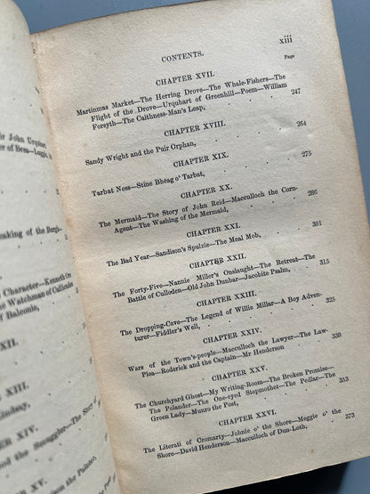 Scenes and legends of the north of Scotland, Hugh Miller - Johnstone & Hunter, 1850