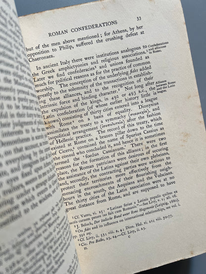 The international law & costum of ancient Greece and Rome, Coleman Phillipson (Vol. II) - Macmillan and Co, 1911