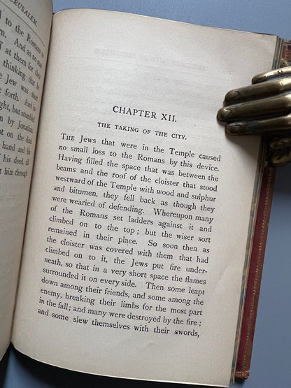 The story of the last days in Jerusalem from Josephus, Alfred. J. Church - Seeley, Jackson & Halliday, 1883