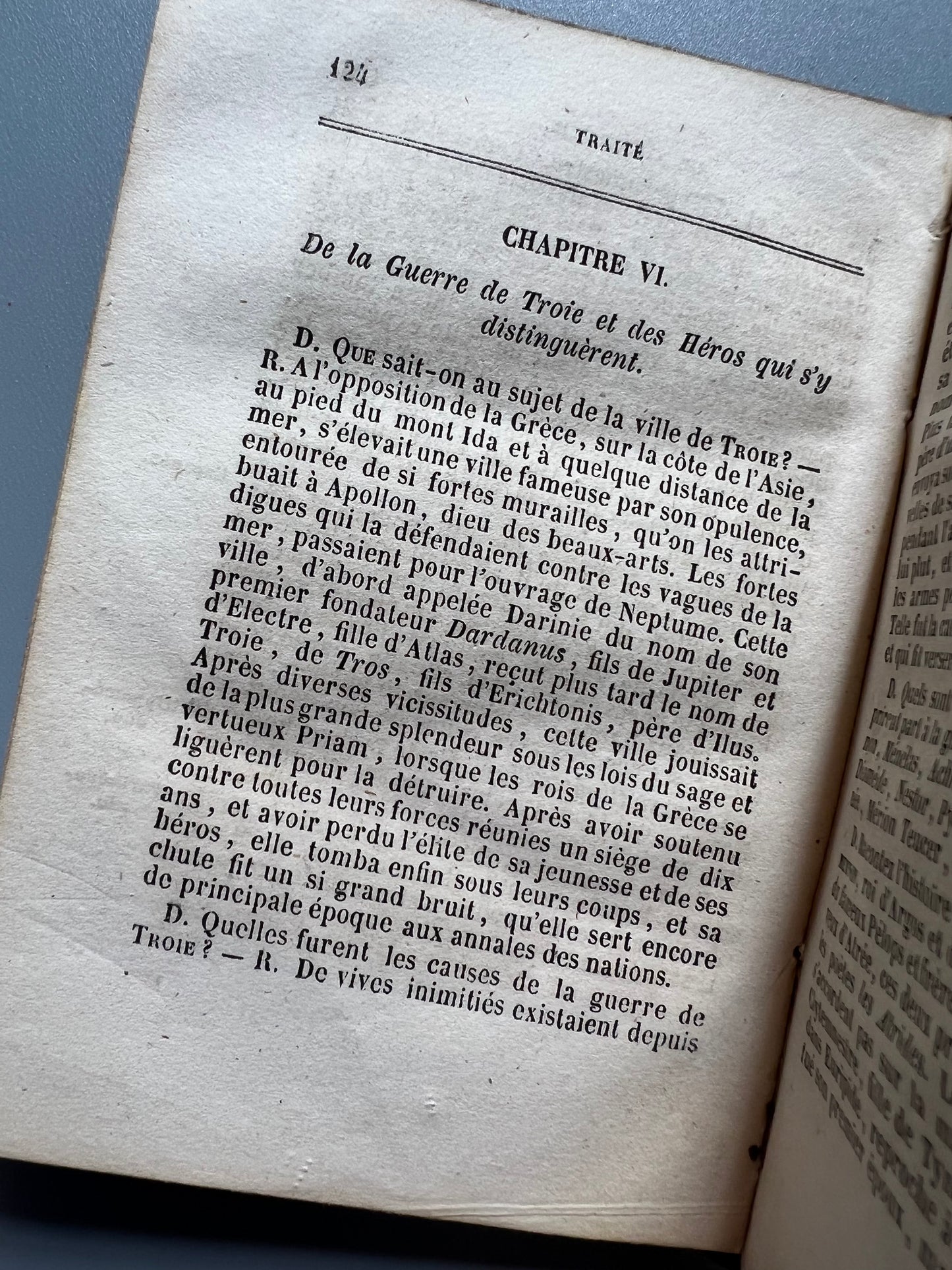 Traité élémentaire de mythologie, M. Bouchez - 1842