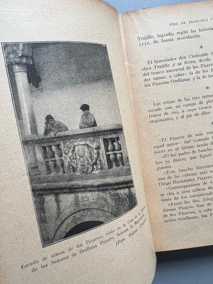 Vida del conquistador del Perú don Francisco Pizarro, Rómulo Cúneo-Vidal - Casa editorial Maucci, ca. 1915