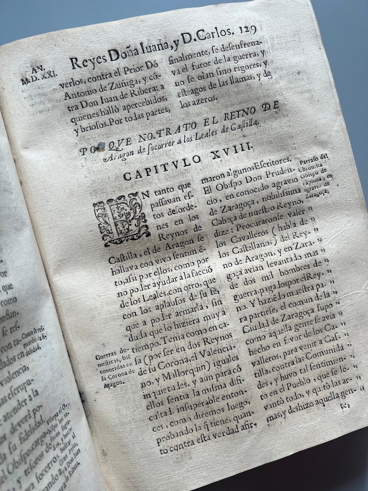 Anales de Aragón desde el año MDXX del nacimiento de nuestro redemptor hasta MDXXV, Diego de Sayas - 1666