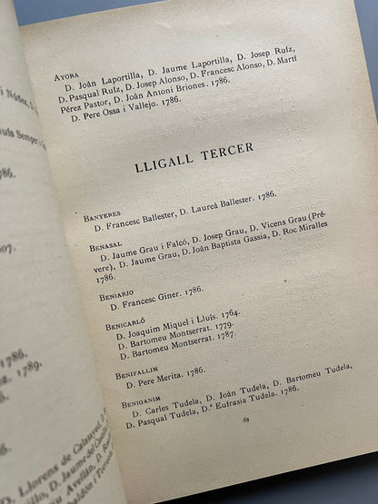 Anuari heràldic 1917,  Societat Catalana d'Heràldica - Oliva de Vilanova impressor