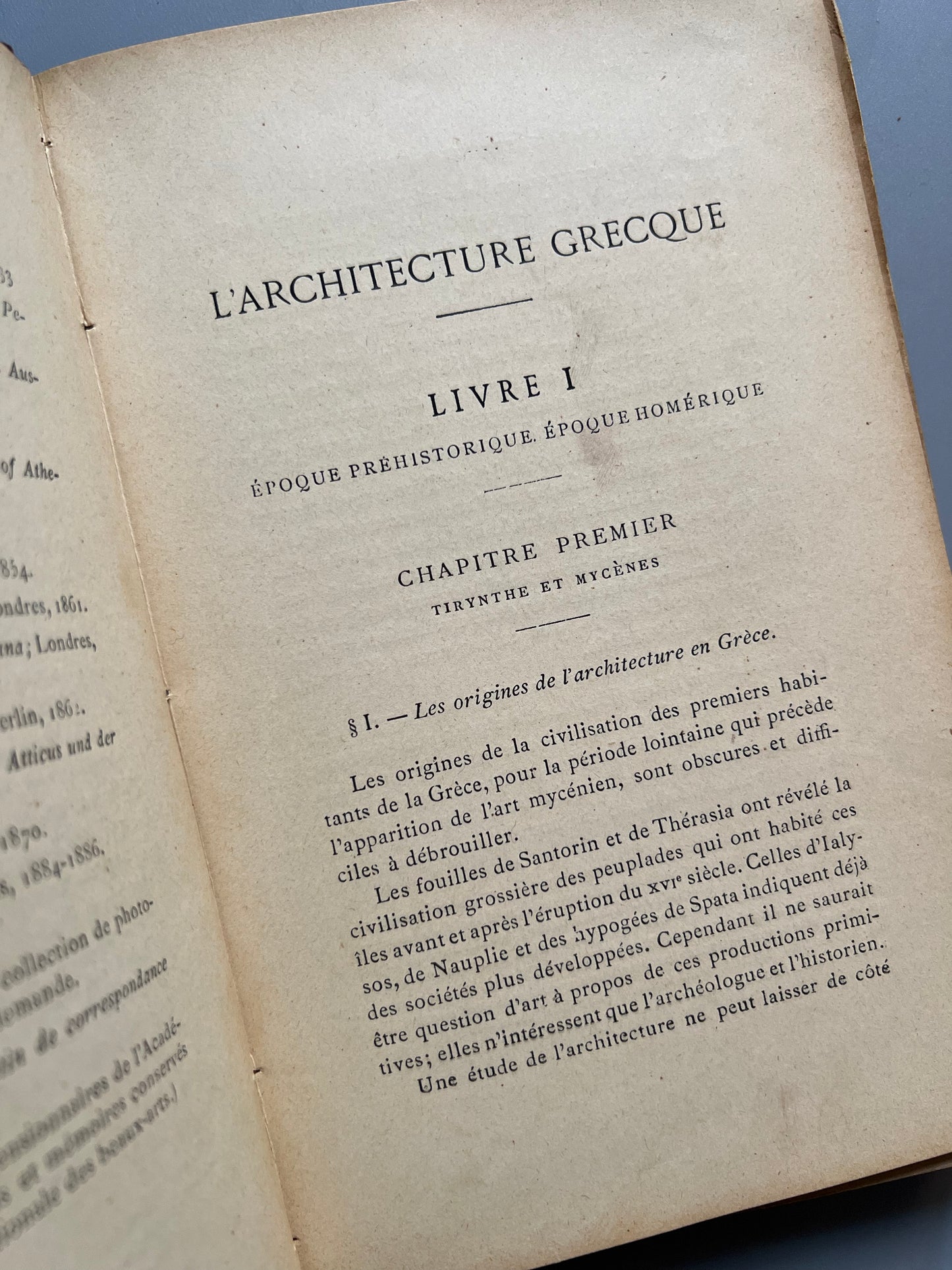 L'architecture grecque, V. Laloux - Libraire d'Éducation nationale, 1888