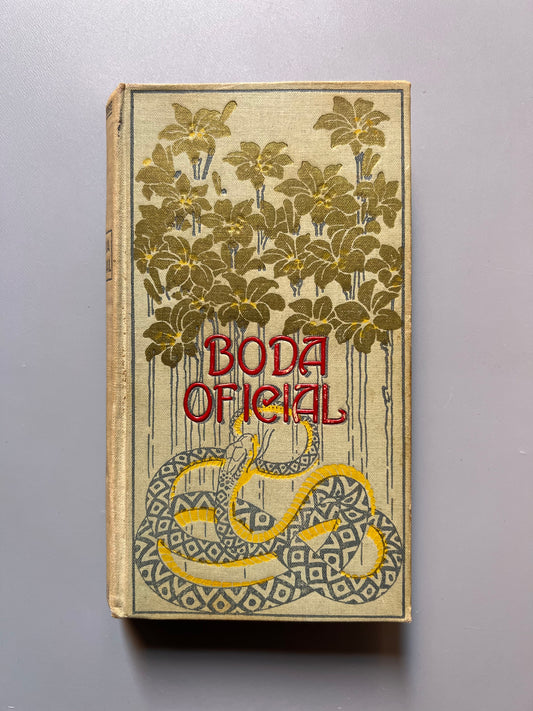 Boda oficial, R. H. Savage - E. Domenech, 1910