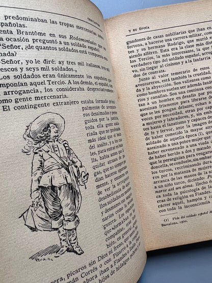 Cervantes y su época (lecturas cervantinas) 1616-1916, Joaquín López Barrera - Biblioteca Hispano-Americana de divulgación, 1916