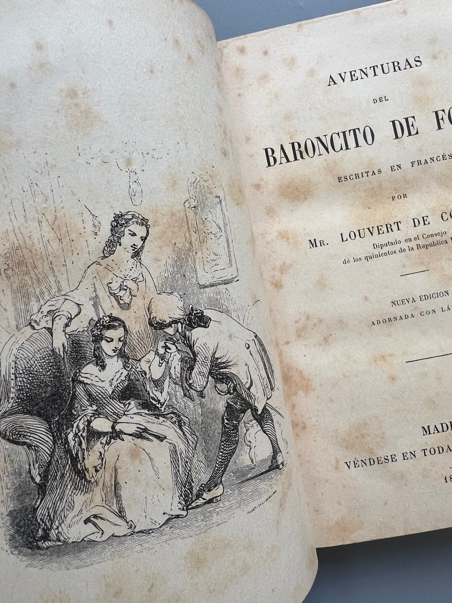 Aventuras del baroncito de Foblás, Louvert de Convray - 1888