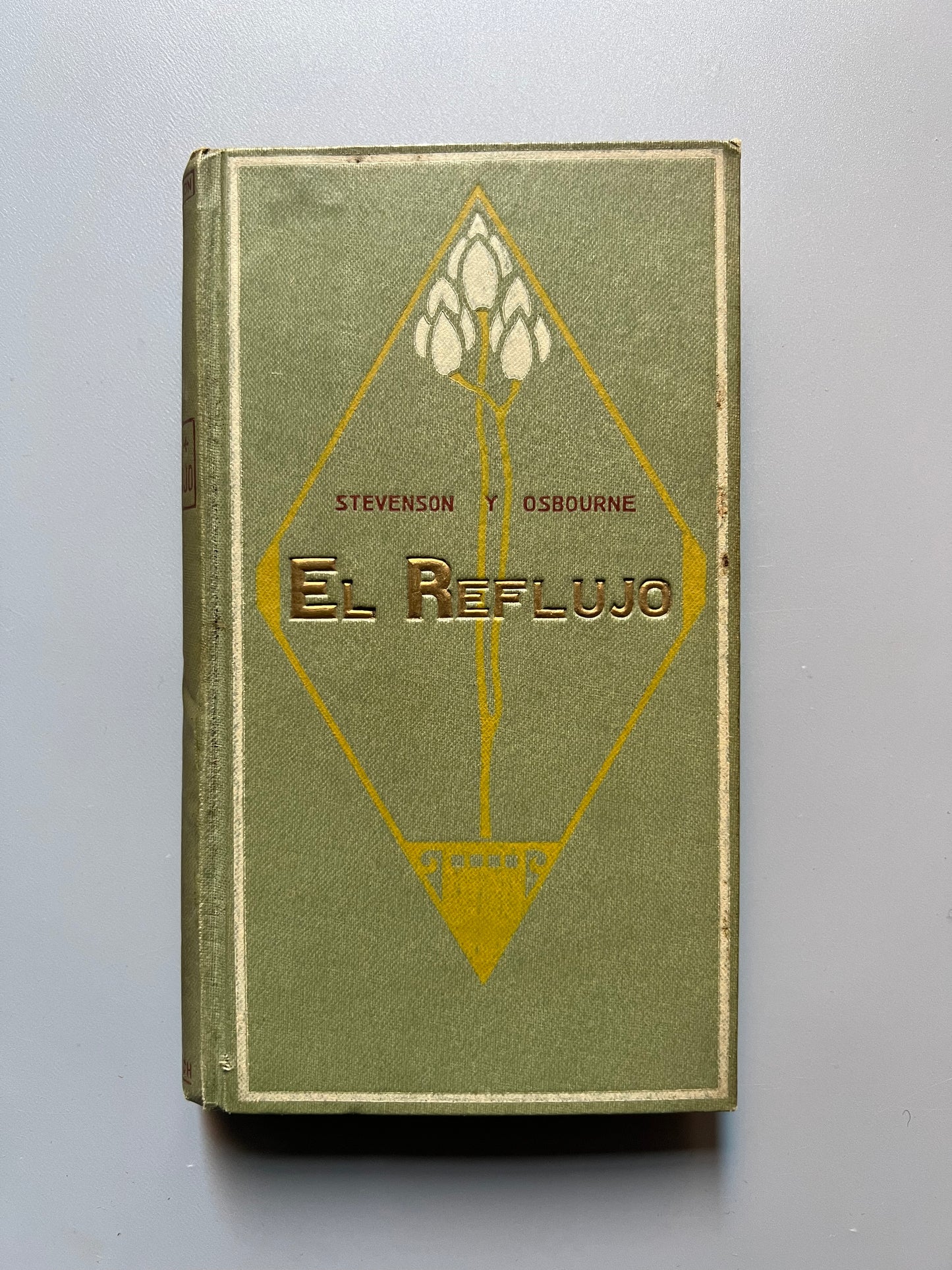 El reflujo, Robert Louis Stevenson y Lloyd Osbourne - E. Domenech editor, 1912