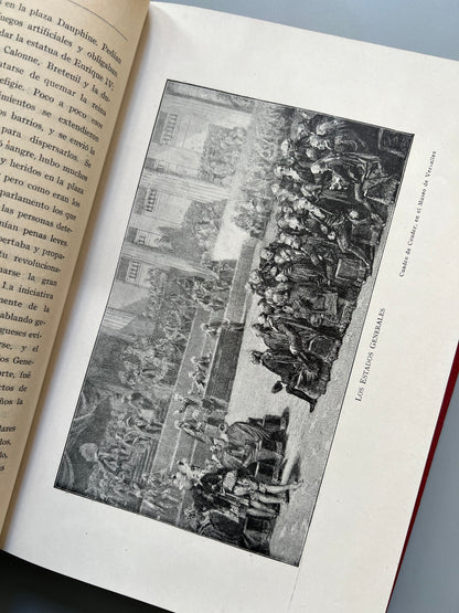 La gran revolución. Historia de la revolución francesa, Pedro Kropotkine - Casa editorial Maucci, ca. 1930