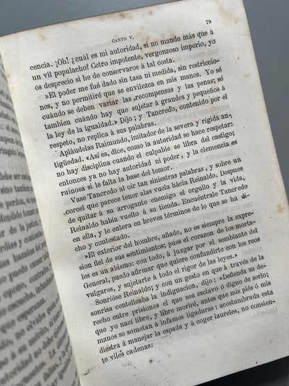 La Jerusalem libertada, Torcuato Tasso - Empresa editorial La Ilustración, 1873