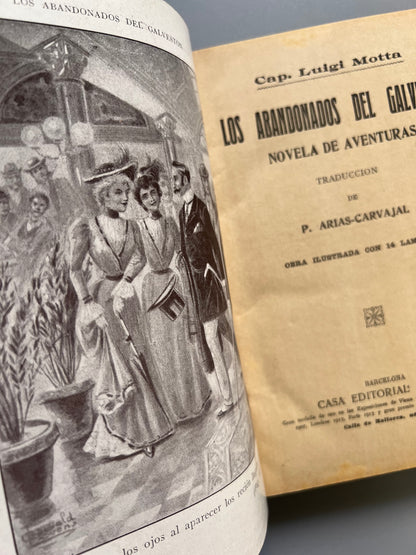 Los abandonados del Galveston, Cap. Luigi Motta - Casa editorial Maucci, ca. 1915