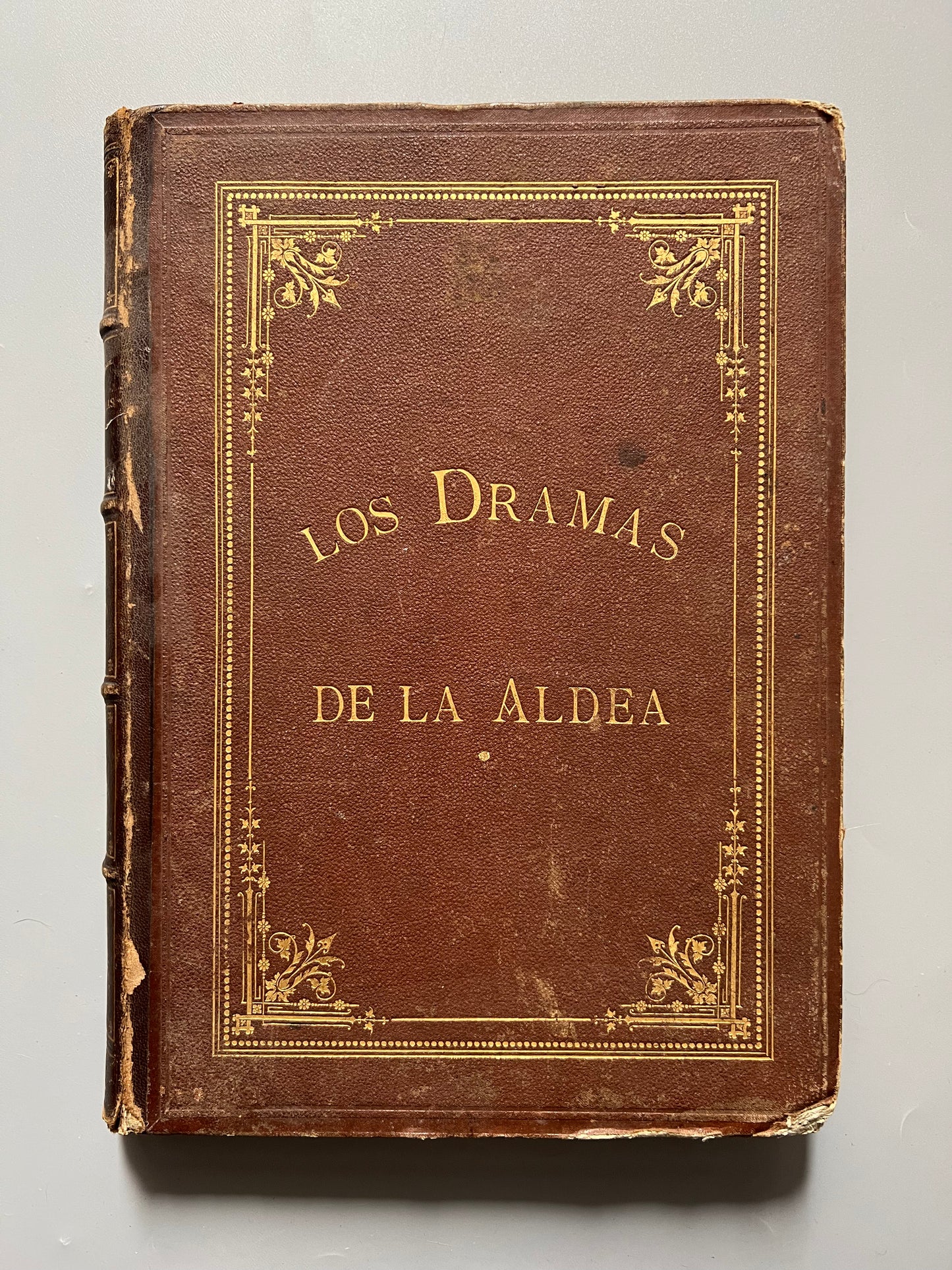 Los dramas de aldea, Vizconde Ponson du Terrail - Administración del Correo de Ultramar, 1870