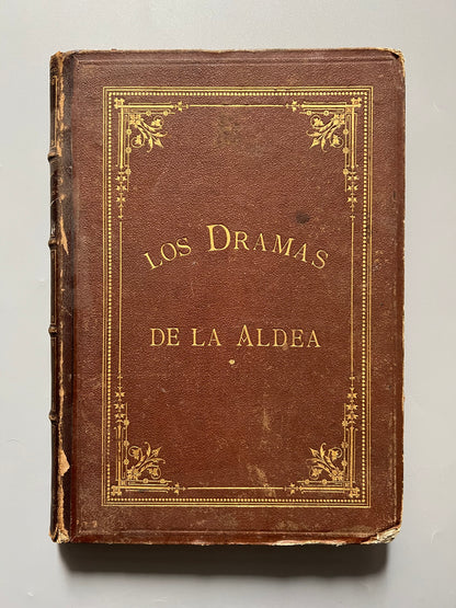 Los dramas de aldea, Vizconde Ponson du Terrail - Administración del Correo de Ultramar, 1870