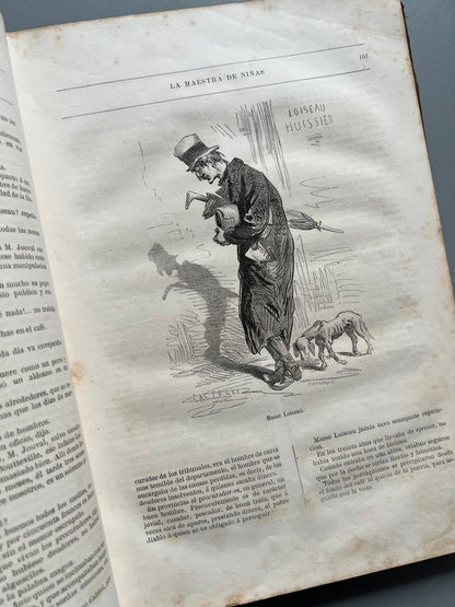 Los dramas de aldea, Vizconde Ponson du Terrail - Administración del Correo de Ultramar, 1870