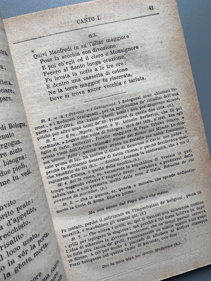 La secchia rapita, Alessandro Tassoni - Edoardo Sonzogno editore, 1875