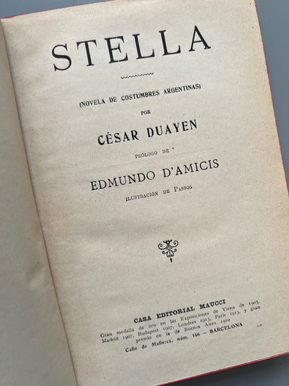 Stella, César Duayen - Casa editorial Maucci, ca. 1915