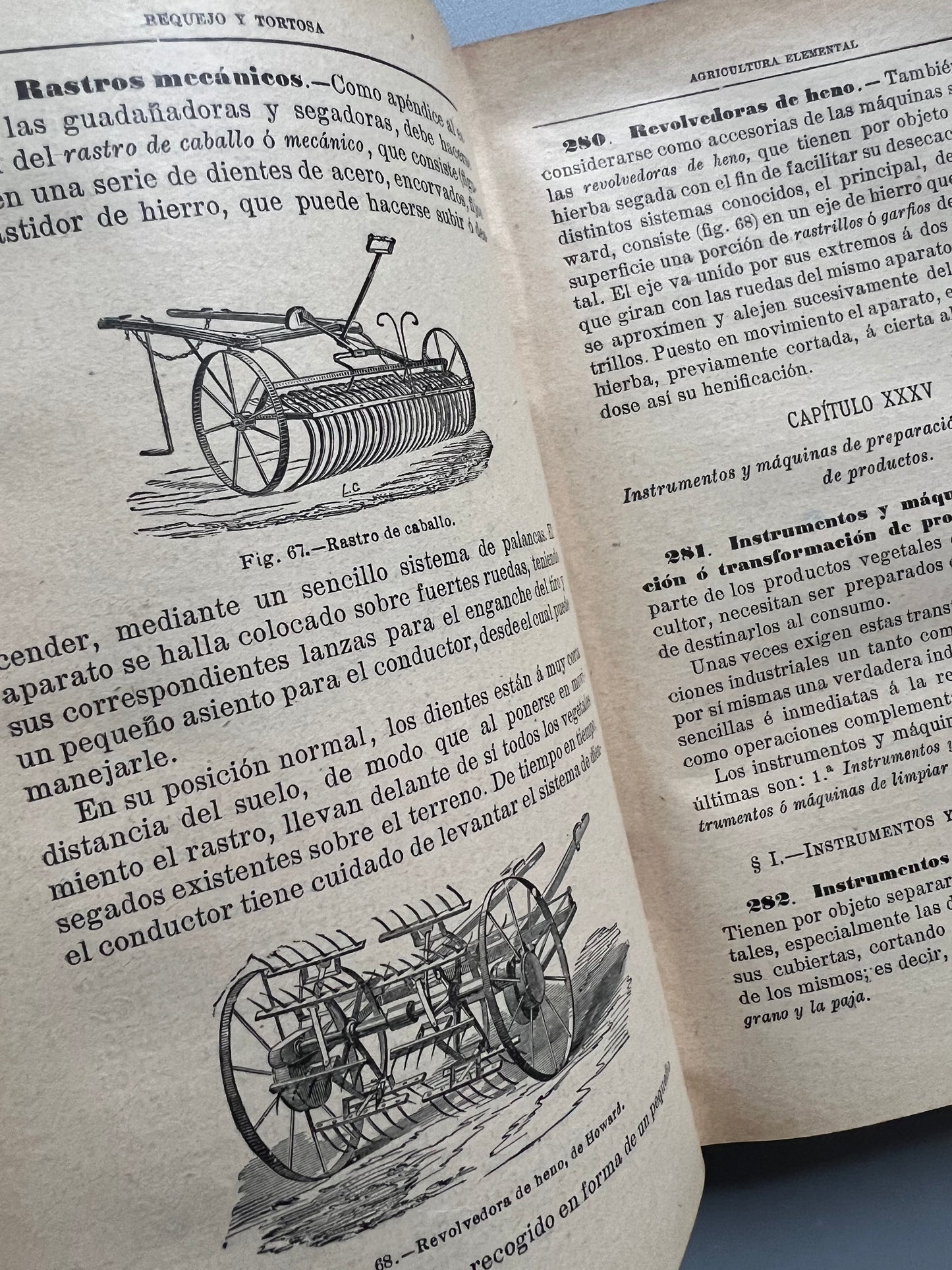 Tratado de agricultura elemental, Requejo y Tortosa - Avrial impresor, 1901